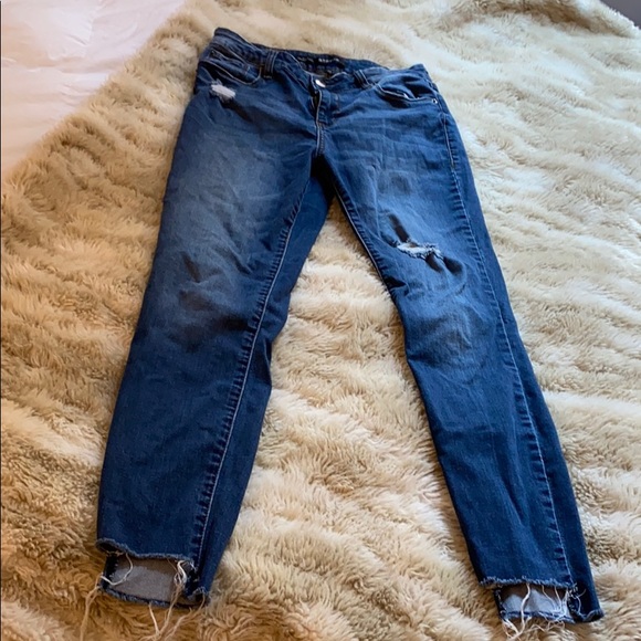 STS Blue Denim - High rise ankle jeans